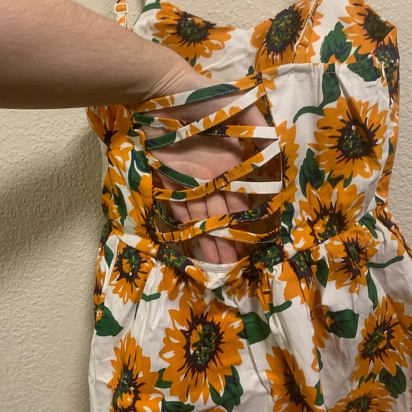 NWOT Sunflower Sundress - Picture 3 of 3